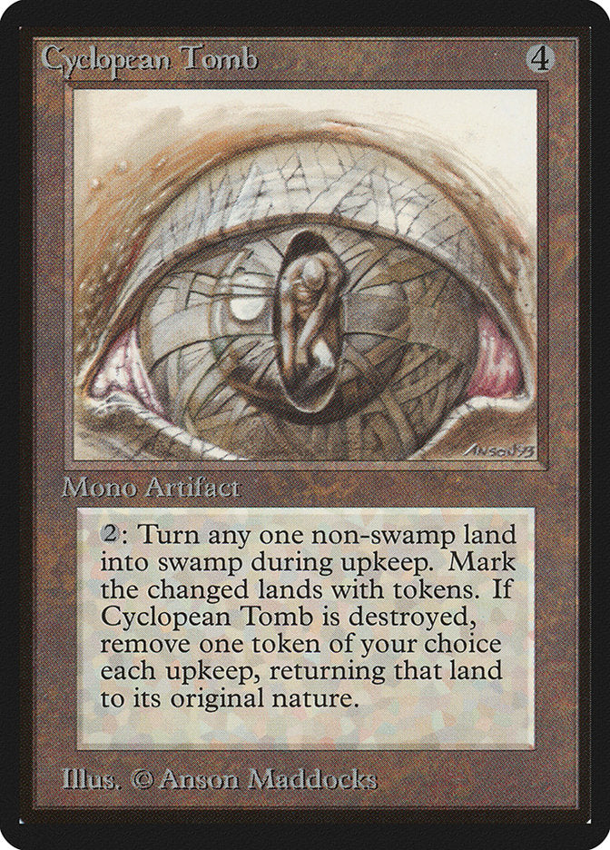 Cyclopean Tomb [Beta Edition] MTG Single Magic: The Gathering | Red Claw Gaming