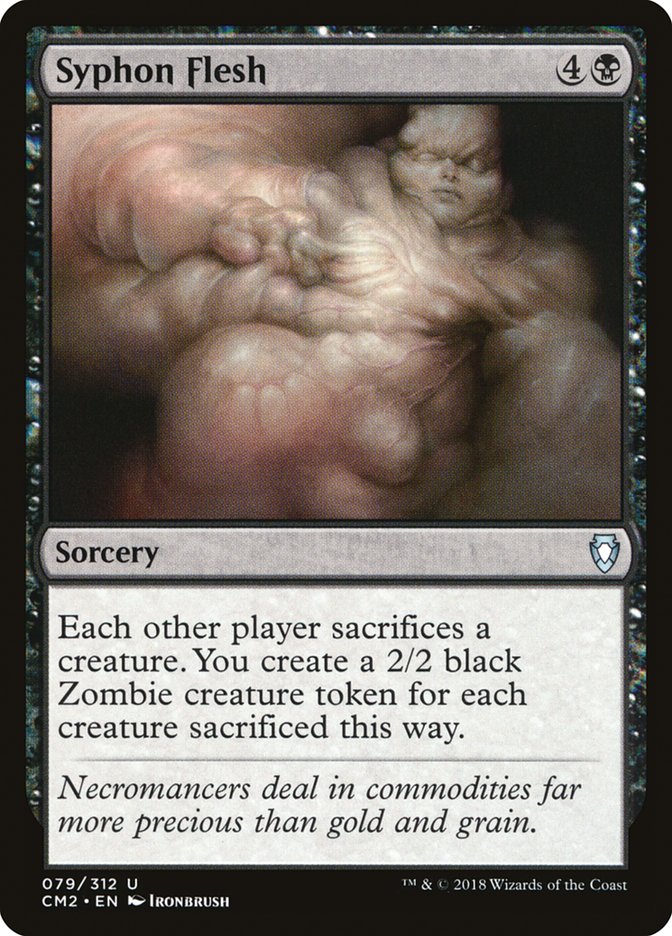 Syphon Flesh [Commander Anthology Volume II] MTG Single Magic: The Gathering | Red Claw Gaming