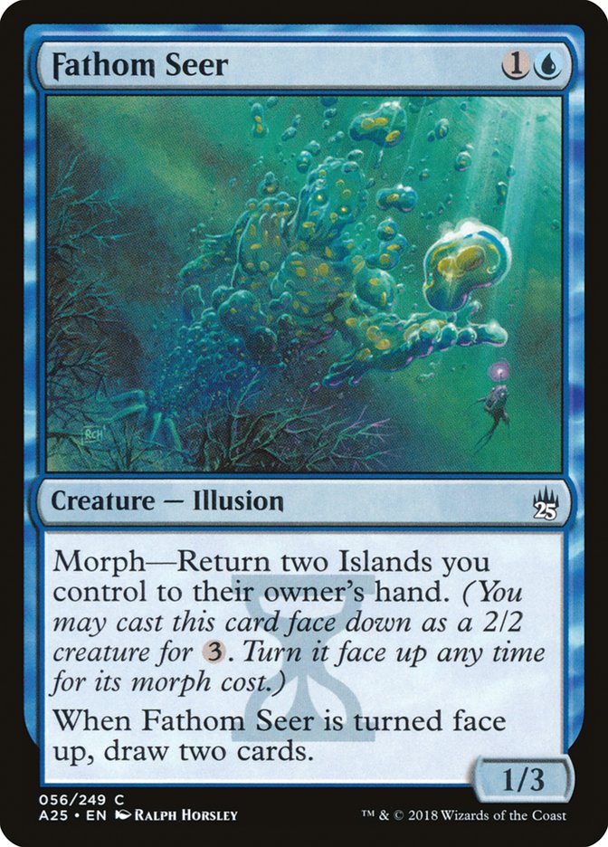 Fathom Seer [Masters 25] MTG Single Magic: The Gathering | Red Claw Gaming