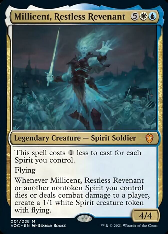 Millicent, Restless Revenant (Display Commander) [Innistrad: Crimson Vow Commander] MTG Single Magic: The Gathering | Red Claw Gaming