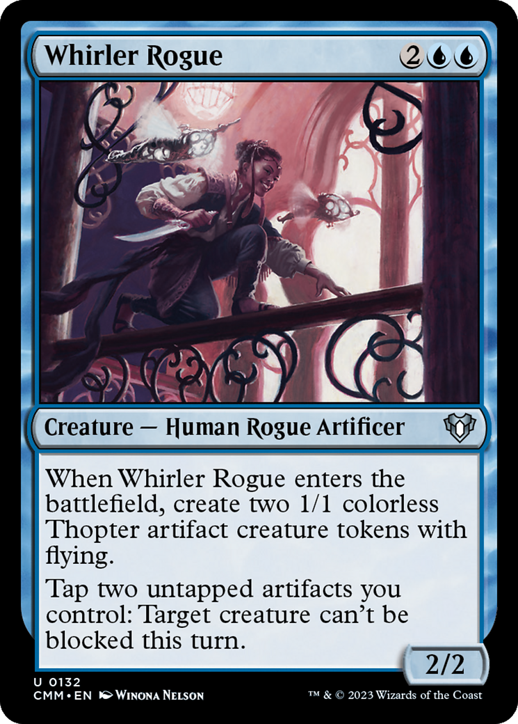 Whirler Rogue [Commander Masters] MTG Single Magic: The Gathering | Red Claw Gaming