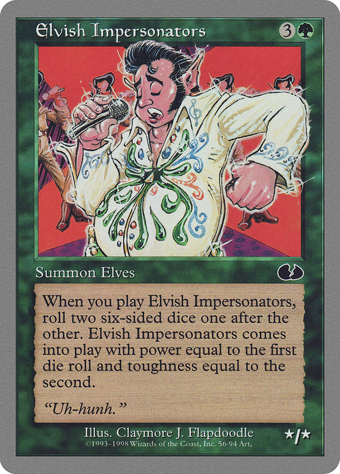 Elvish Impersonators [Unglued] MTG Single Magic: The Gathering | Red Claw Gaming