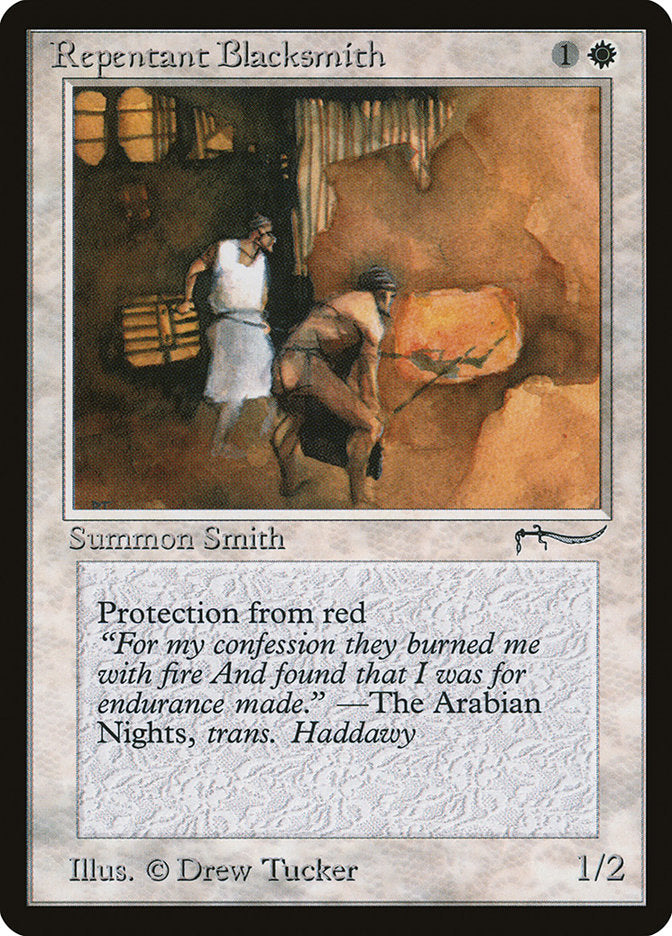 Repentant Blacksmith [Arabian Nights] MTG Single Magic: The Gathering | Red Claw Gaming