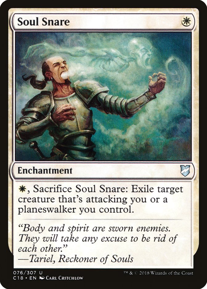 Soul Snare [Commander 2018] MTG Single Magic: The Gathering | Red Claw Gaming