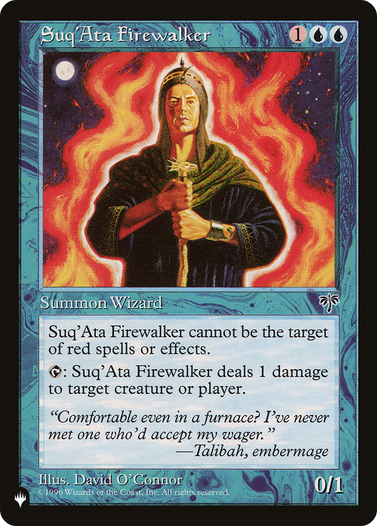 Suq'Ata Firewalker [The List] MTG Single Magic: The Gathering | Red Claw Gaming