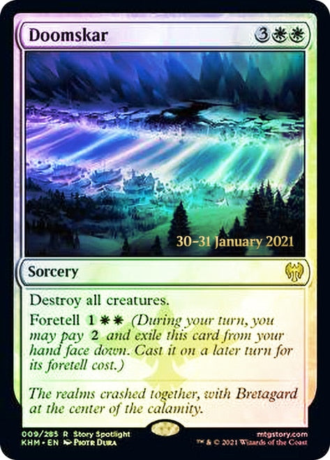 Doomskar [Kaldheim Prerelease Promos] MTG Single Magic: The Gathering | Red Claw Gaming