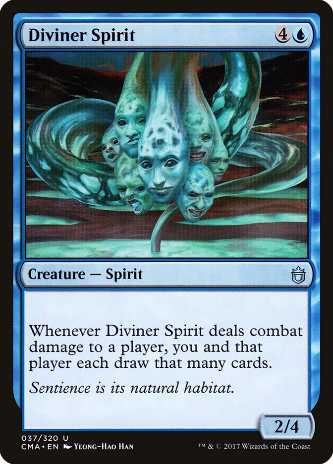 Diviner Spirit [Commander Anthology] MTG Single Magic: The Gathering | Red Claw Gaming
