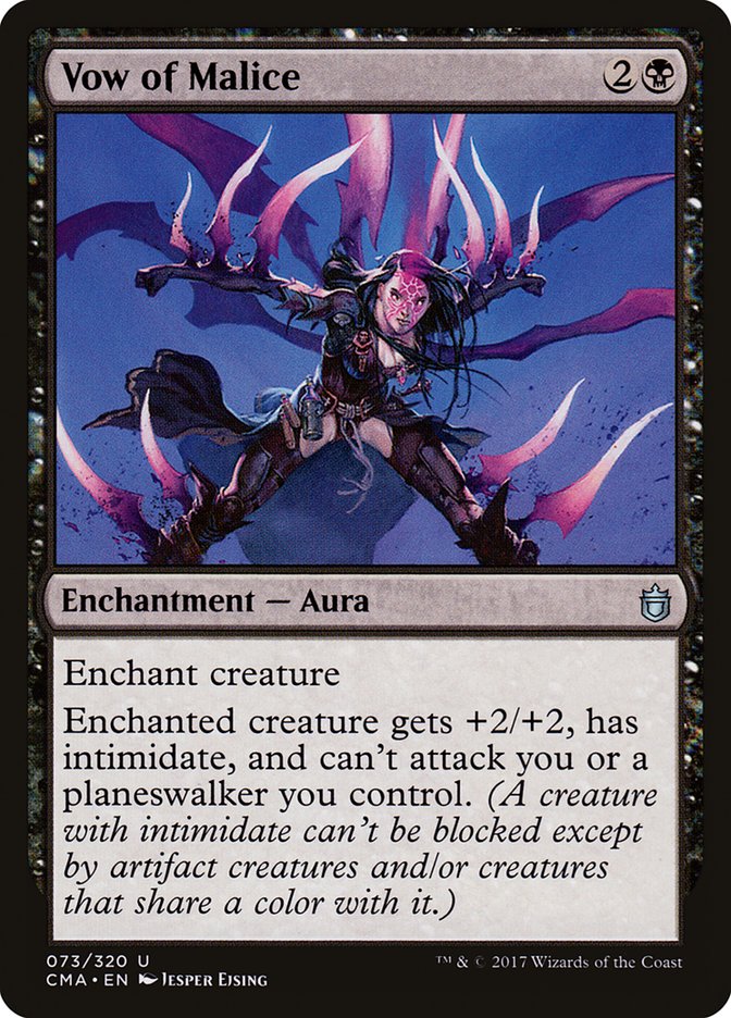 Vow of Malice [Commander Anthology] MTG Single Magic: The Gathering | Red Claw Gaming