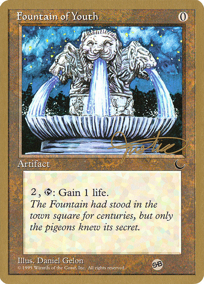Fountain of Youth (Mark Justice) (SB) [Pro Tour Collector Set] MTG Single Magic: The Gathering | Red Claw Gaming