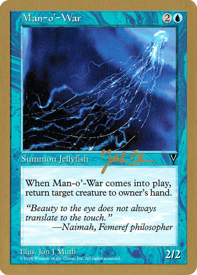 Man-o'-War (Jakub Slemr) [World Championship Decks 1997] MTG Single Magic: The Gathering | Red Claw Gaming