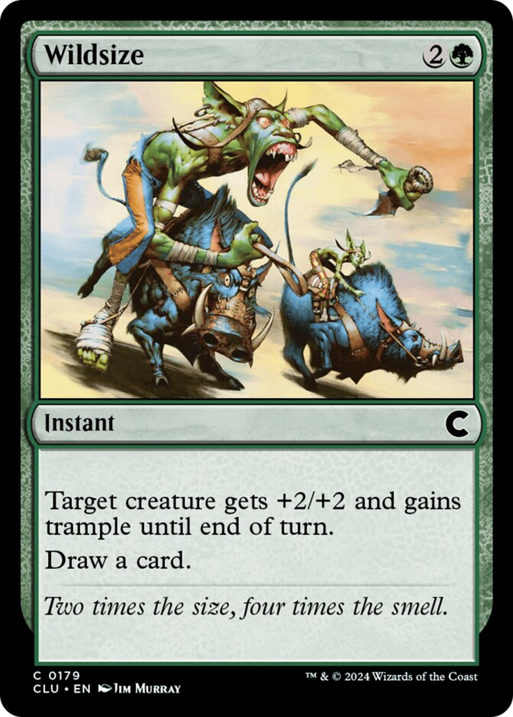 Wildsize [Ravnica: Clue Edition] MTG Single Magic: The Gathering | Red Claw Gaming