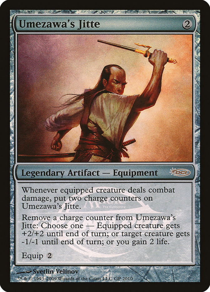Umezawa's Jitte (Grand Prix) [Grand Prix Promos] MTG Single Magic: The Gathering | Red Claw Gaming