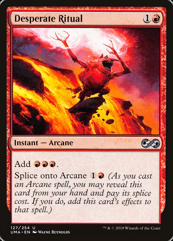 Desperate Ritual [Ultimate Masters] MTG Single Magic: The Gathering | Red Claw Gaming
