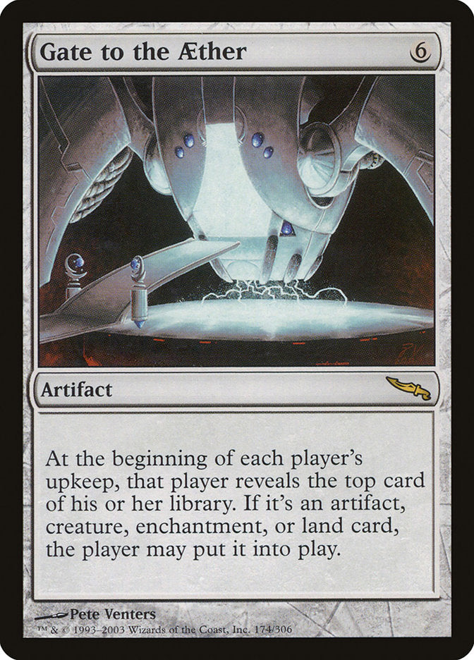 Gate to the Aether [Mirrodin] MTG Single Magic: The Gathering | Red Claw Gaming
