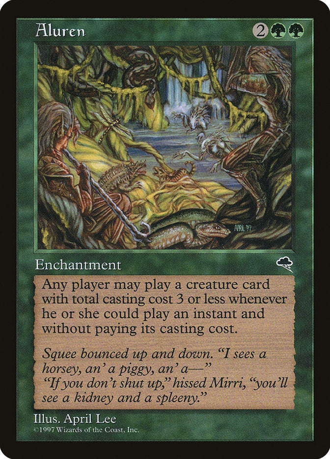 Aluren [Tempest] MTG Single Magic: The Gathering | Red Claw Gaming