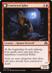 Convicted Killer // Branded Howler [Shadows over Innistrad] MTG Single Magic: The Gathering | Red Claw Gaming