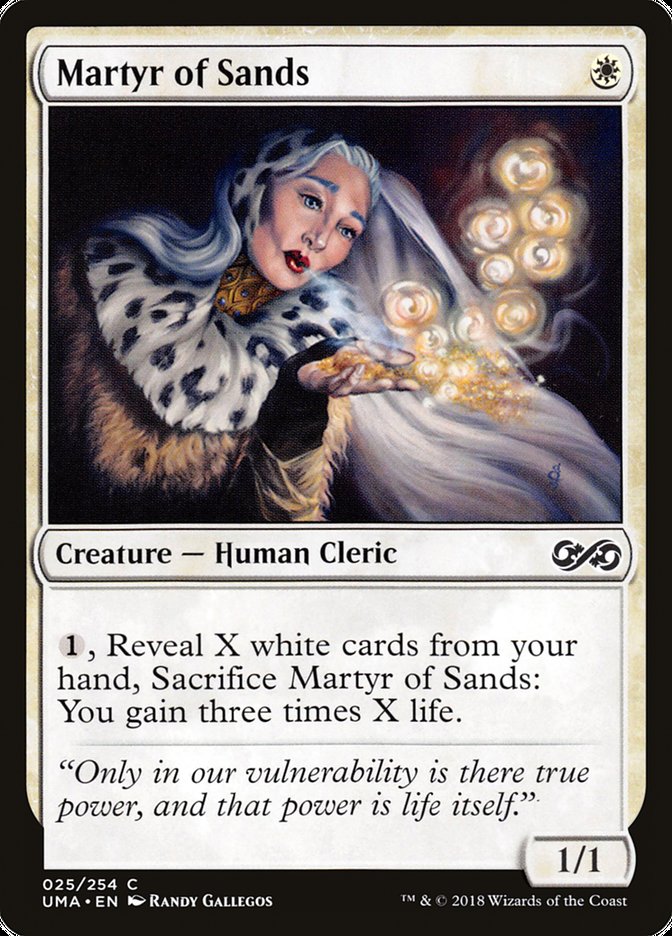 Martyr of Sands [Ultimate Masters] MTG Single Magic: The Gathering | Red Claw Gaming