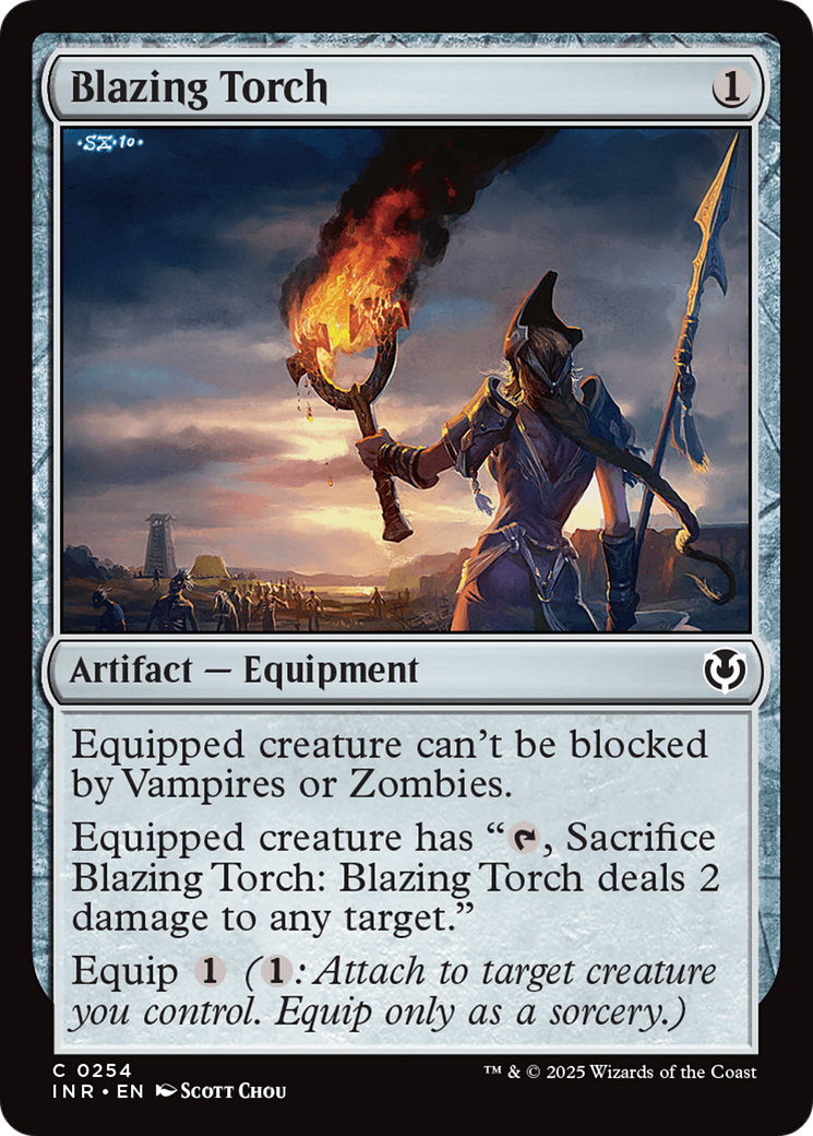Blazing Torch [Innistrad Remastered] MTG Single Magic: The Gathering | Red Claw Gaming