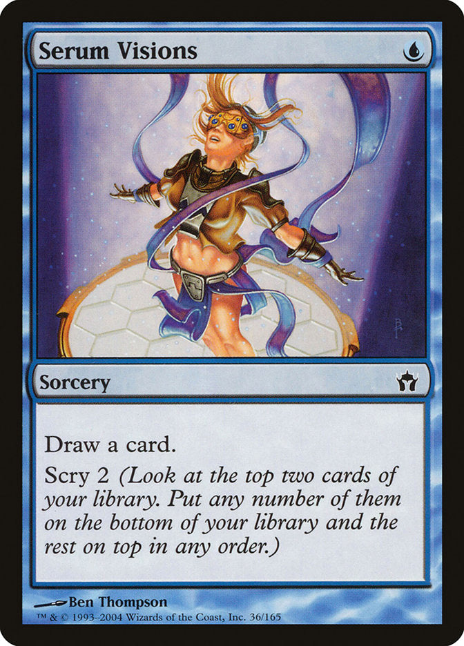 Serum Visions [Fifth Dawn] MTG Single Magic: The Gathering | Red Claw Gaming