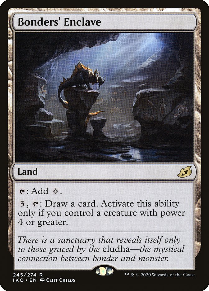 Bonders' Enclave [Ikoria: Lair of Behemoths] MTG Single Magic: The Gathering | Red Claw Gaming