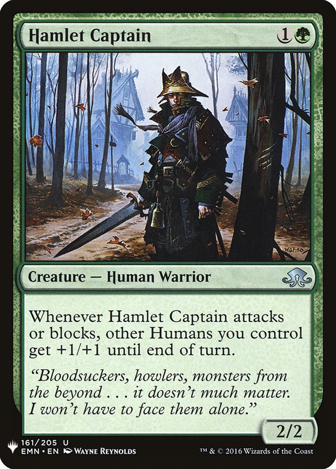 Hamlet Captain [Mystery Booster] MTG Single Magic: The Gathering | Red Claw Gaming