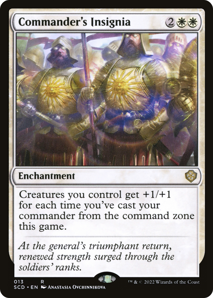 Commander's Insignia [Starter Commander Decks] MTG Single Magic: The Gathering | Red Claw Gaming