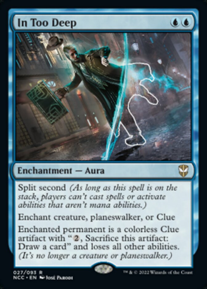 In Too Deep [Streets of New Capenna Commander] MTG Single Magic: The Gathering | Red Claw Gaming
