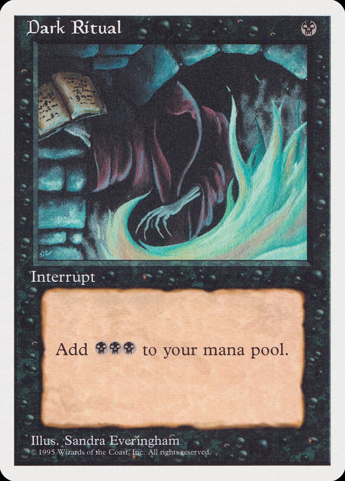 Dark Ritual [Rivals Quick Start Set] MTG Single Magic: The Gathering | Red Claw Gaming