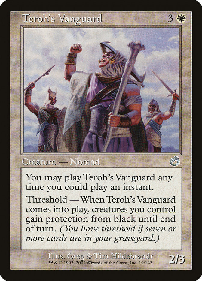 Teroh's Vanguard [Torment] MTG Single Magic: The Gathering | Red Claw Gaming