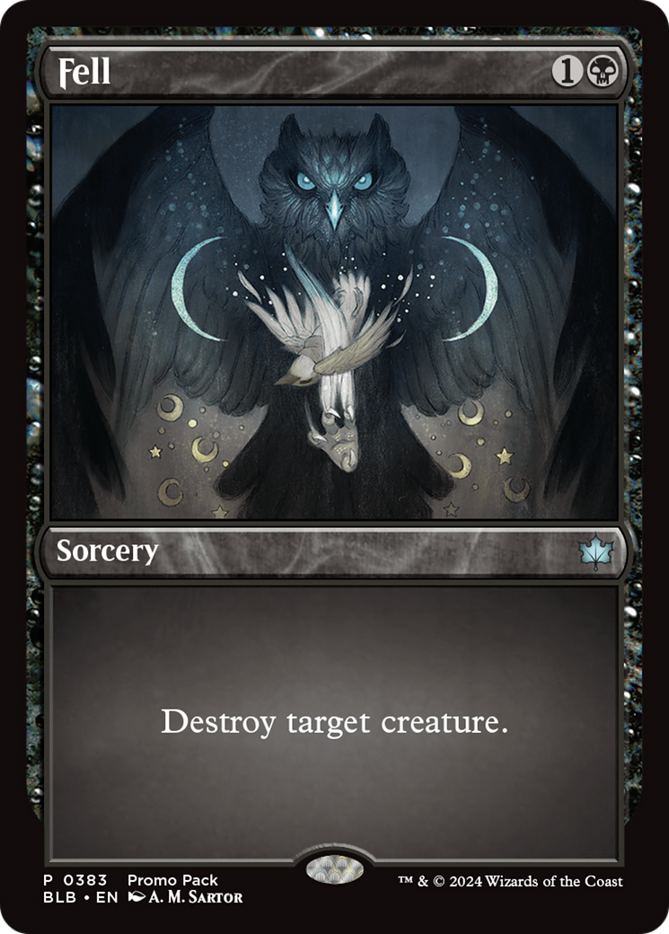 Fell [Bloomburrow Promos] MTG Single Magic: The Gathering | Red Claw Gaming