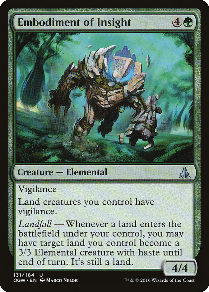 Embodiment of Insight [Oath of the Gatewatch] MTG Single Magic: The Gathering | Red Claw Gaming