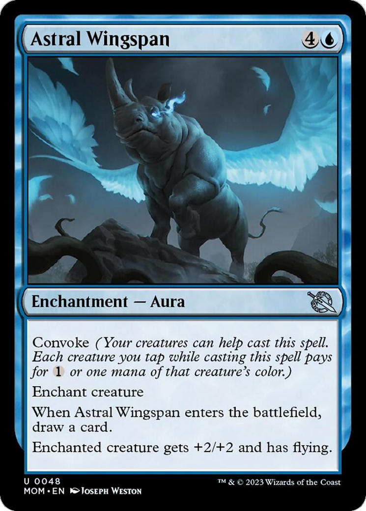 Astral Wingspan [March of the Machine] MTG Single Magic: The Gathering    | Red Claw Gaming