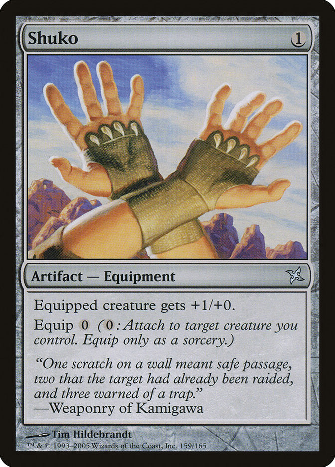 Shuko [Betrayers of Kamigawa] MTG Single Magic: The Gathering | Red Claw Gaming