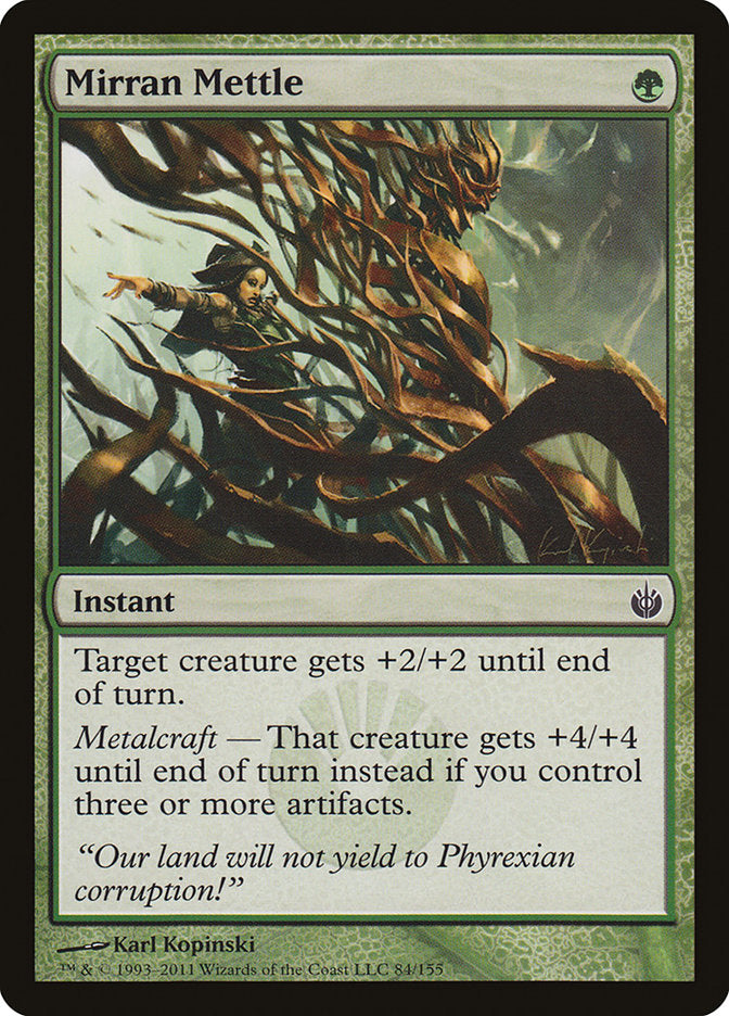Mirran Mettle [Mirrodin Besieged] MTG Single Magic: The Gathering | Red Claw Gaming