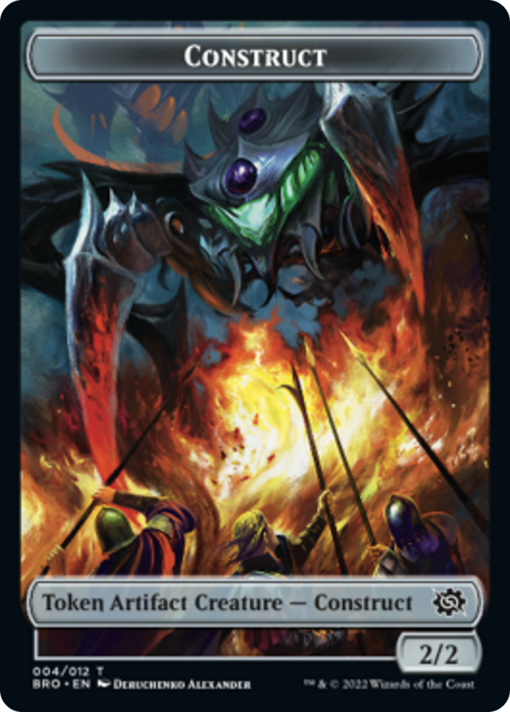 Construct Token (004) [The Brothers' War Tokens] MTG Single Magic: The Gathering | Red Claw Gaming