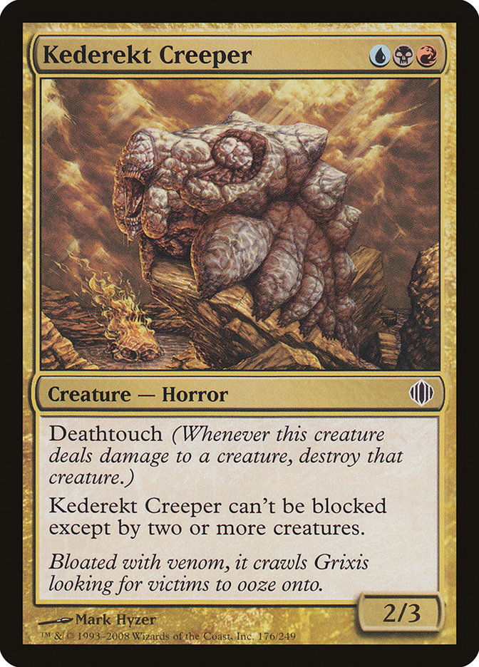 Kederekt Creeper [Shards of Alara] MTG Single Magic: The Gathering | Red Claw Gaming