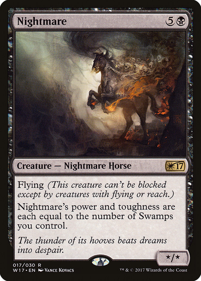 Nightmare [Welcome Deck 2017] MTG Single Magic: The Gathering | Red Claw Gaming