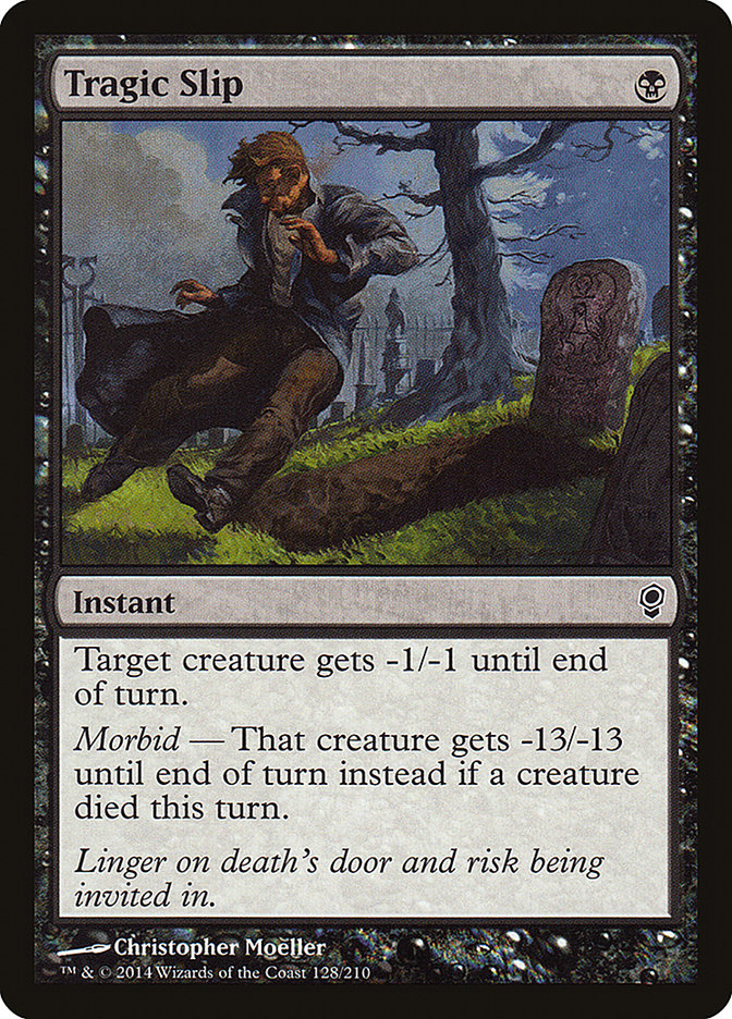 Tragic Slip [Conspiracy] MTG Single Magic: The Gathering | Red Claw Gaming