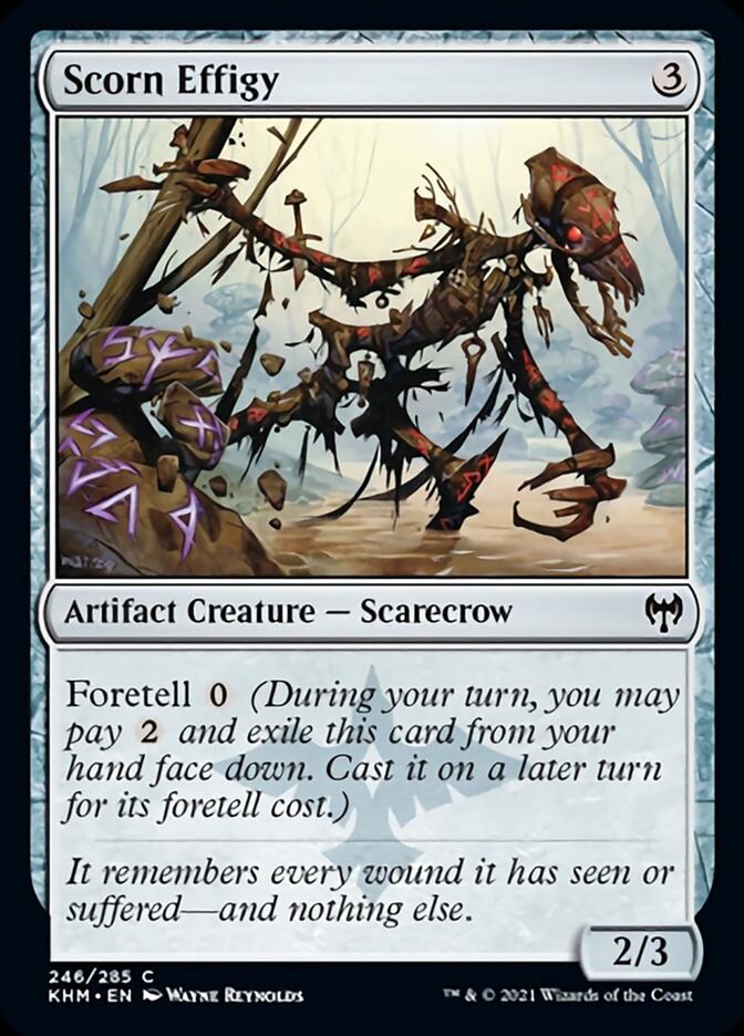 Scorn Effigy [Kaldheim] MTG Single Magic: The Gathering | Red Claw Gaming