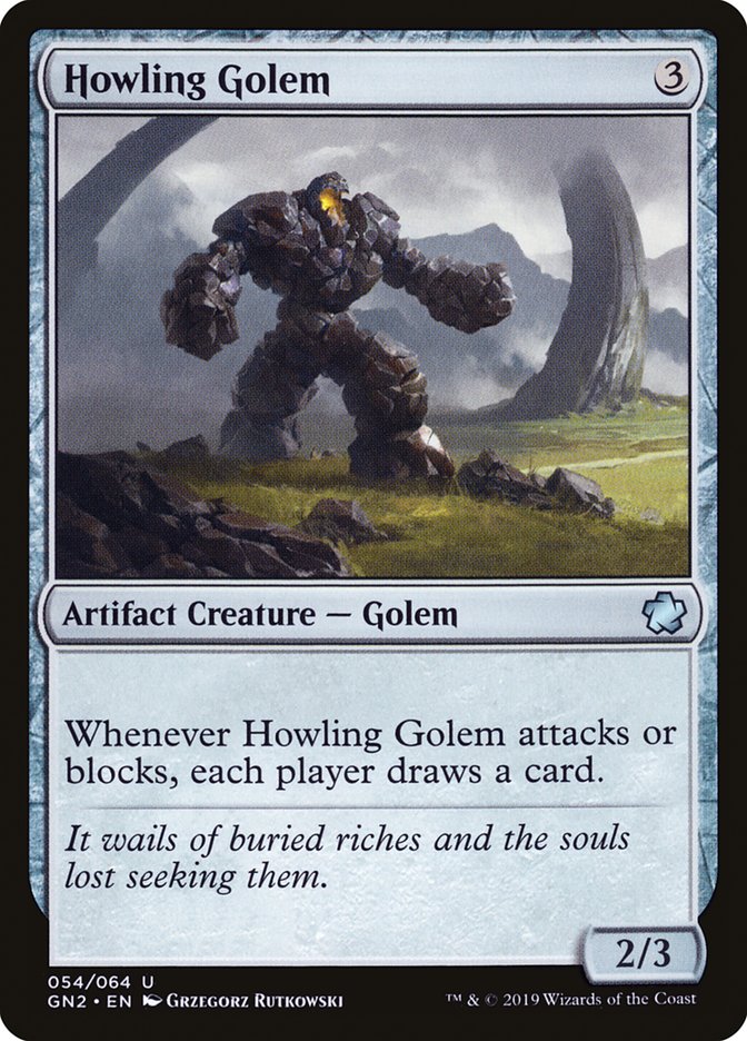 Howling Golem [Game Night 2019] MTG Single Magic: The Gathering | Red Claw Gaming