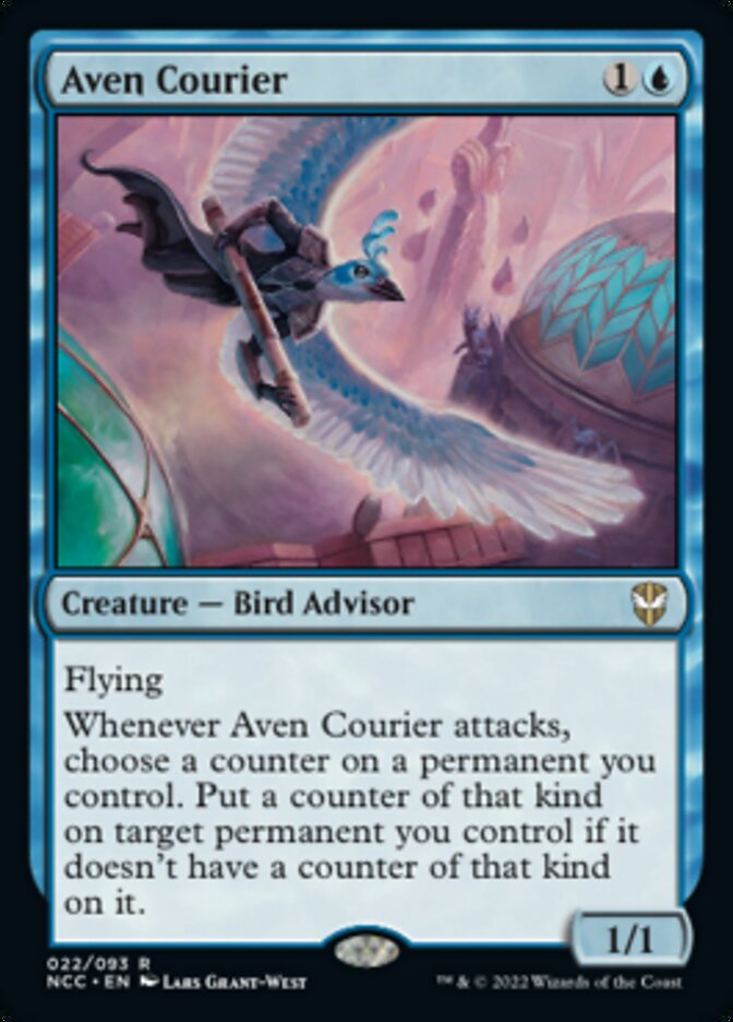 Aven Courier [Streets of New Capenna Commander] MTG Single Magic: The Gathering | Red Claw Gaming