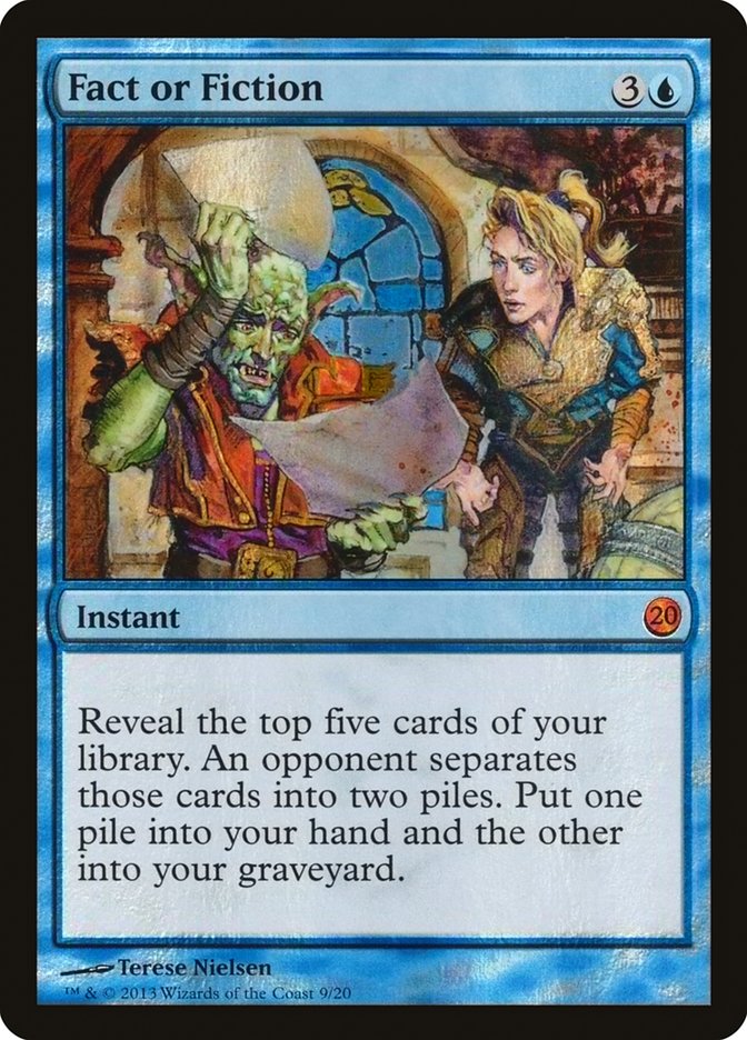 Fact or Fiction [From the Vault: Twenty] MTG Single Magic: The Gathering | Red Claw Gaming