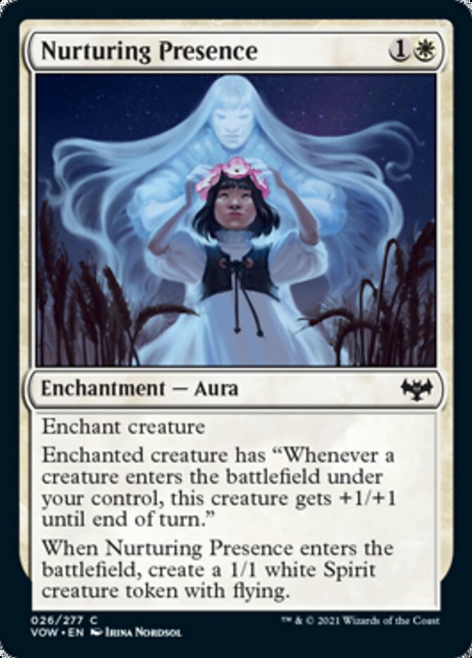 Nurturing Presence [Innistrad: Crimson Vow] MTG Single Magic: The Gathering | Red Claw Gaming