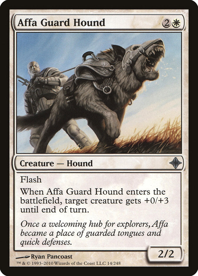 Affa Guard Hound [Rise of the Eldrazi] MTG Single Magic: The Gathering | Red Claw Gaming