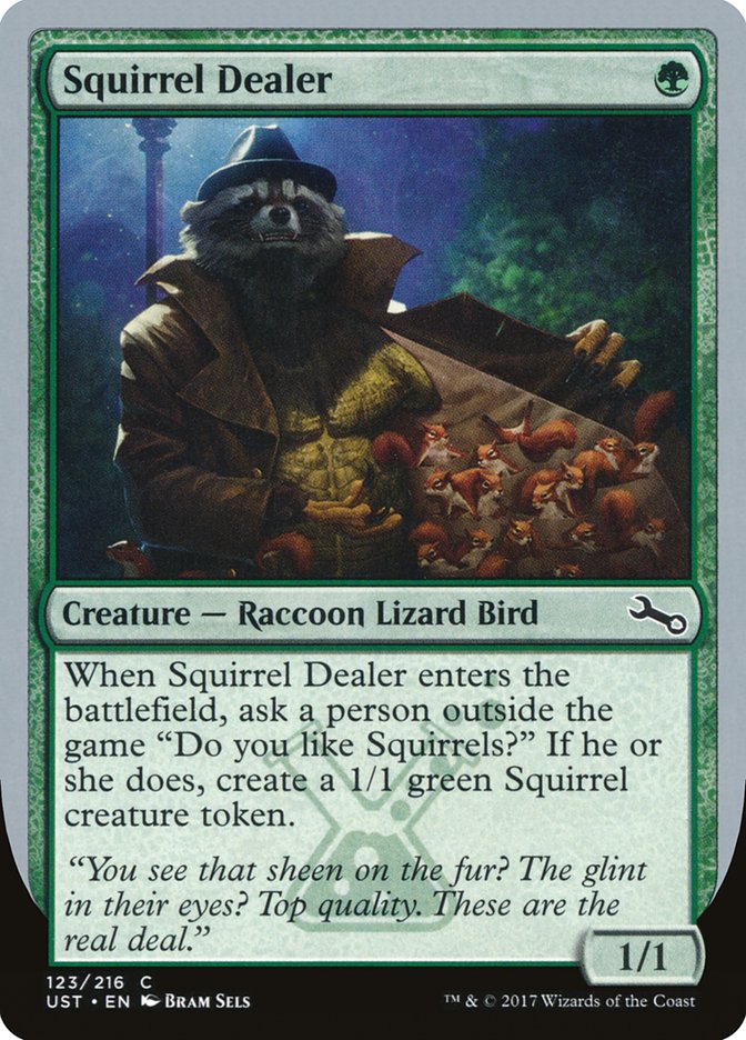 Squirrel Dealer [Unstable] MTG Single Magic: The Gathering | Red Claw Gaming