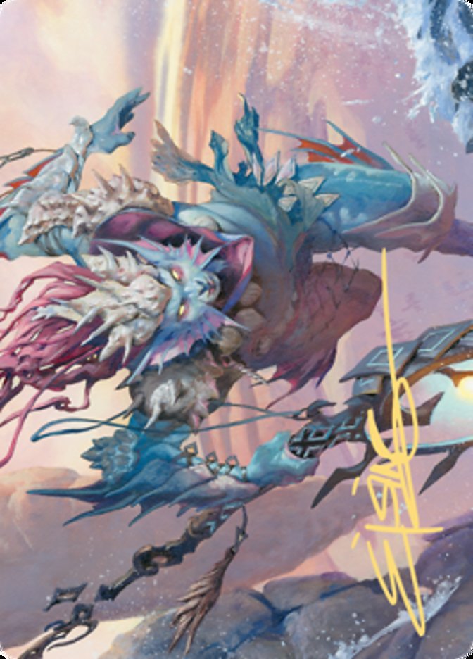 Umara Wizard (Art Series) [Zendikar Rising Art Series] MTG Single Magic: The Gathering | Red Claw Gaming