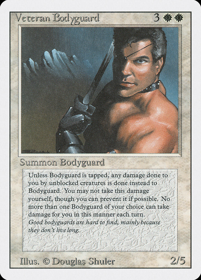 Veteran Bodyguard [Revised Edition] MTG Single Magic: The Gathering | Red Claw Gaming