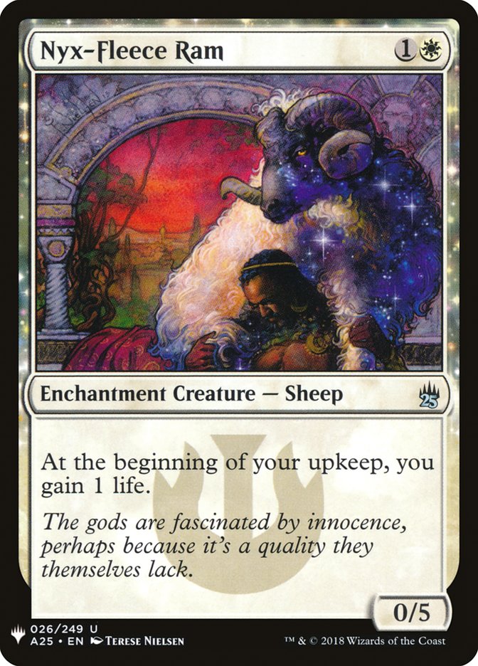 Nyx-Fleece Ram [Mystery Booster] MTG Single Magic: The Gathering    | Red Claw Gaming