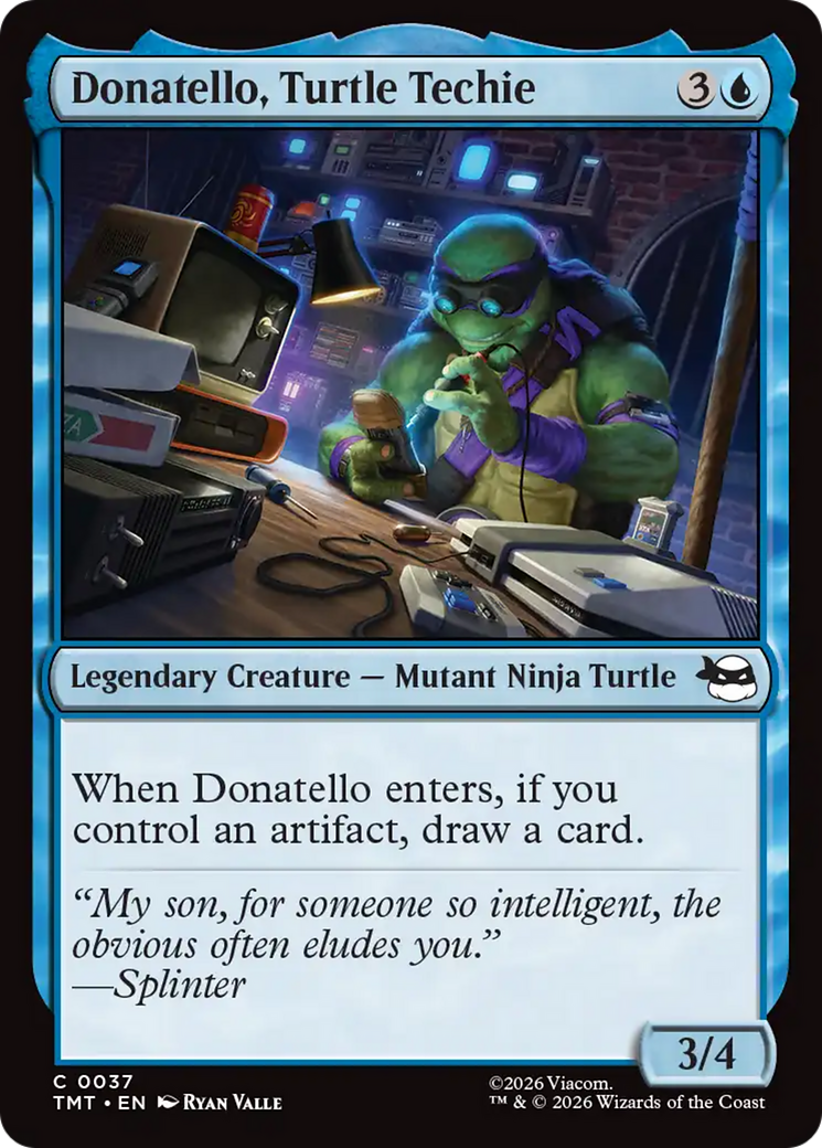 Donatello, Turtle Techie [Teenage Mutant Ninja Turtles] MTG Single Magic: The Gathering | Red Claw Gaming