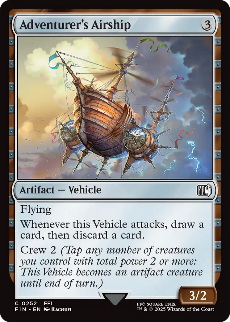 Adventurer's Airship [FINAL FANTASY] MTG Single Magic: The Gathering | Red Claw Gaming